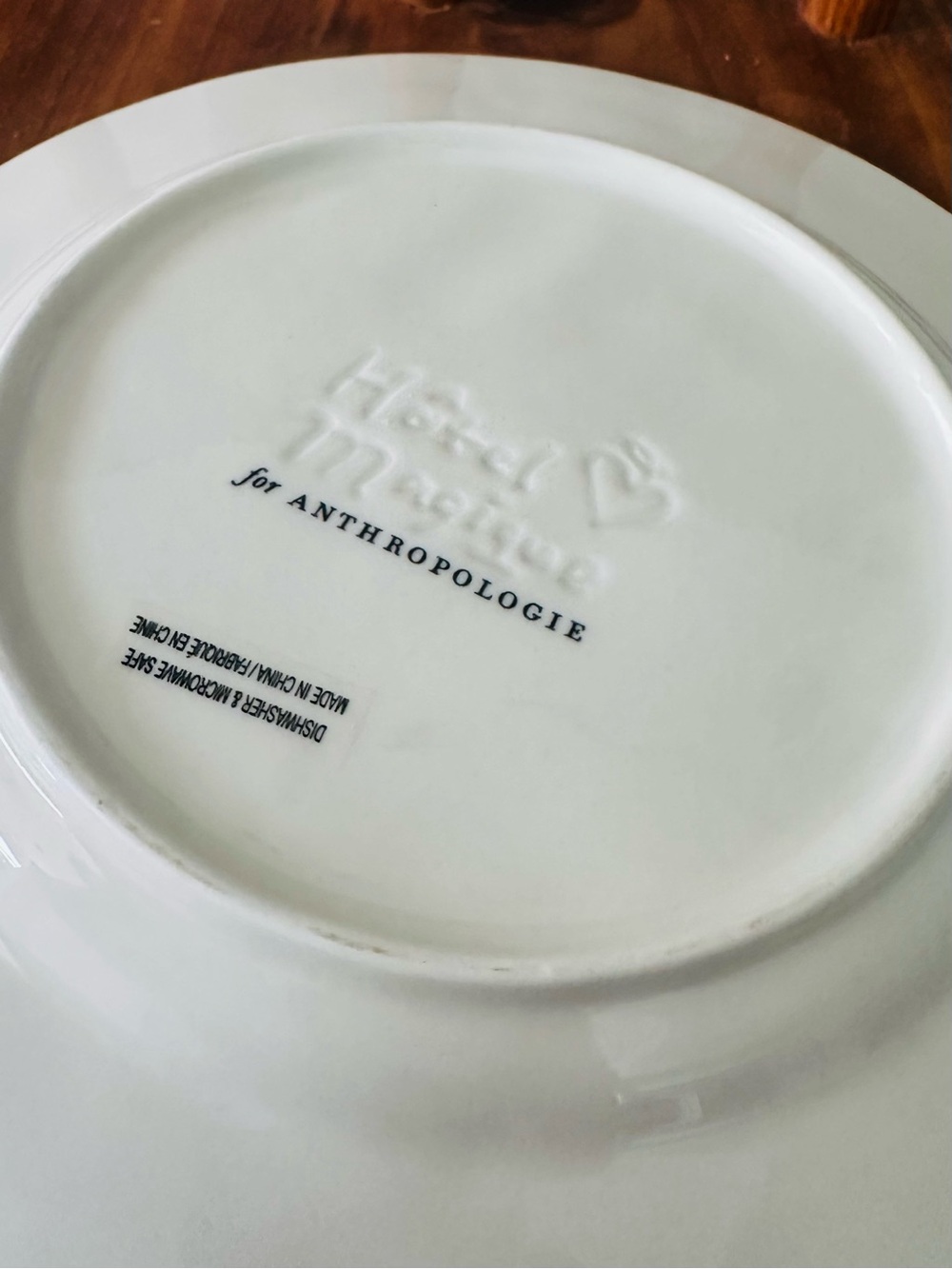 Hotel Magique for Anthropologie Art and Kisses Plate - Picture 2 of 3